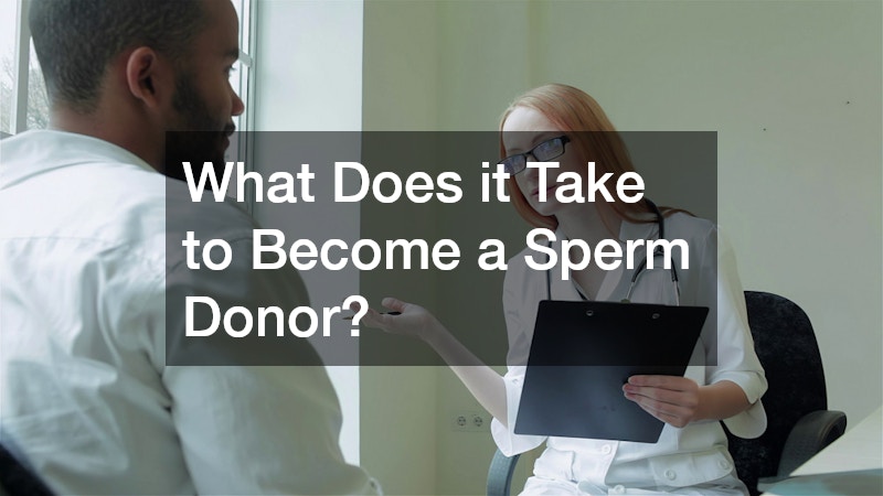 What Does it Take to Become a Sperm Donor?